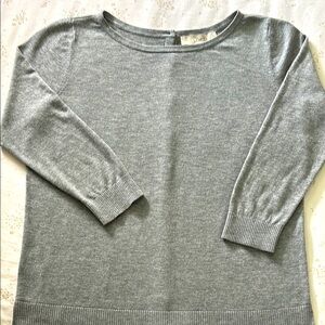🩶LOFT SWEATER in Soft Gray Size Medium
